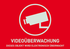 Sticker videosorveglianza