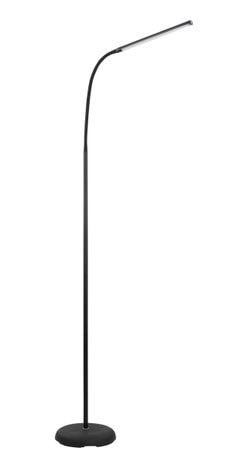 Stehleuchte LED Laroa, schwarz