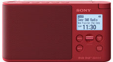 XDR-S41DR rot DAB+/FM Radio