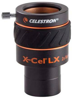 X-CEL LX 2x Barlow Linsen