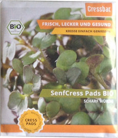 Cresspads Senf Bio