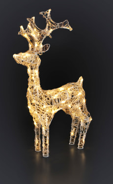 LED Rentier, 80 cm