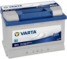 Autobatterie E11 12V 74Ah 680A