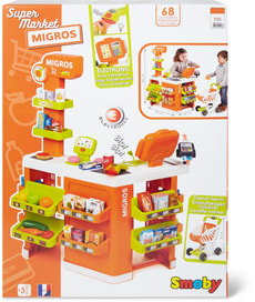 Supermarkt mit Wagen