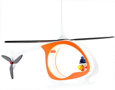 Kinderhängeleuchte Hubschrauber