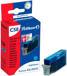 C58 Tintenpatrone cyan