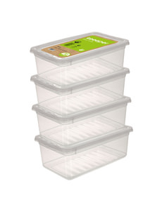 Set 4x Clearbox 5.6L