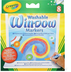 Crayola 8 Fensterstifte