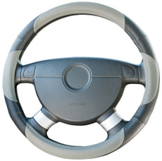 Lenkradhülle Sport grau