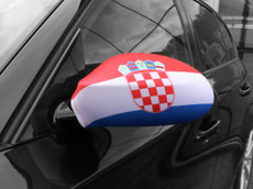 Aussenspiegelfahne M-Flax Kroatien
