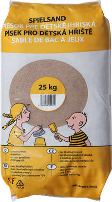 Spielsand gewaschen