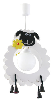 Kinderhängeleuchte Schaf John