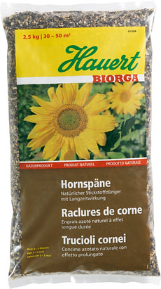 Biorga Hornspäne, 2.5 kg