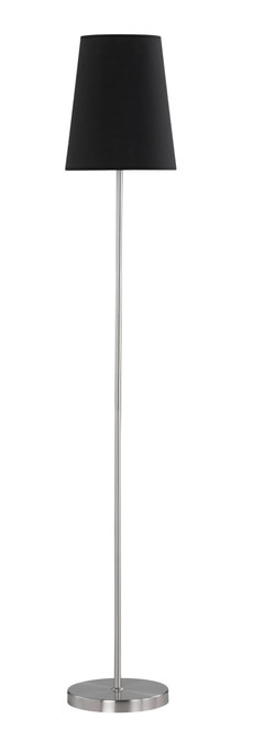 Lampadaire Fynn, noir