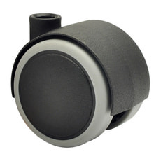 Möbel-Doppelrolle D40 mm