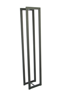 Kaminholzregal grau