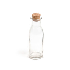 Glas mit Korkzapfen