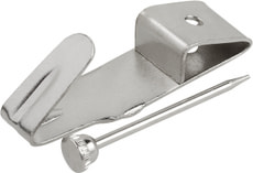 Wandhaken mit Nadeln