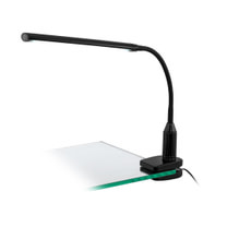 LED-Klemmleuchte Laroa, schwarz