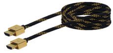 Kabel HDMI slim 1.5m gold