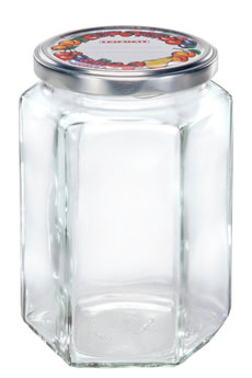 Sechskantglas 770 ml