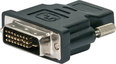 Adapter HDMI/DVI schwarz