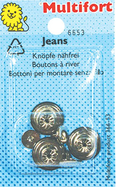 Jeans Knöpfe 3 Stk.