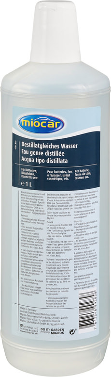 Destillatgleiches Wasser 1L