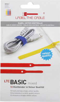 Klettbinder multicolor