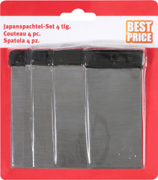 Japanspachtel-Set 4 tlg.