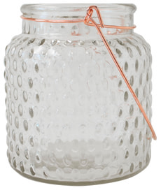 Dekoglas mit Bügel