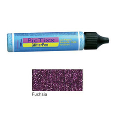Glitter Pen fuchsia