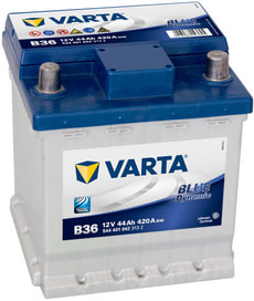 Autobatterie B36 12V 44Ah