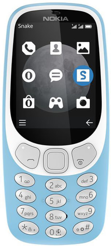 3310 3G Dual Sim Azure