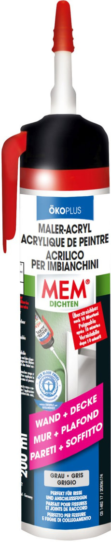 Maler-Acryl Ökoplus grau, 200 ml
