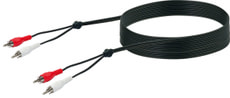 Cinchkabel stereo 5m schwarz