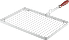 Grillrost aus Chromnickelstahl