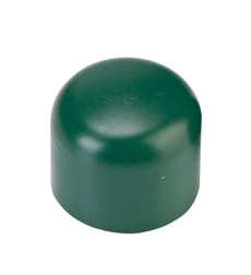 Rohrkappen Fix-Clip grün, 34 mm