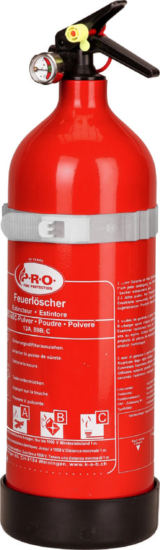 Pulver-Feuerlöscher PRO