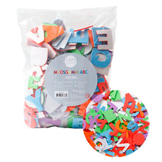 Moosgummi ABC Sticker