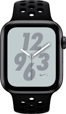 Watch Nike+ 44mm GPS spacegray Aluminum Anthracite Black Nike Sport Band