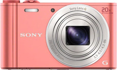 DSC-WX350 Cybershot pink