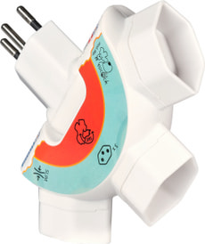 Abzweigstecker kippbar