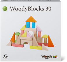 Woody Farbige Bauklötze 30Stk. (FSC)