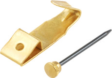 Wandhaken mit Nadeln