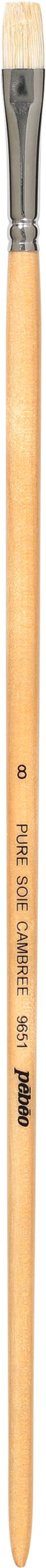 Flachpinsel Nickel-Ring Nr. 8