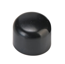 Rohrkappen Fix-Clip schwarz, 34 mm