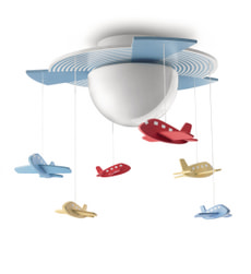 Kinderwandleuchte FLUGZEUGE