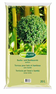 Buchs- und Bambuserde, 20 l