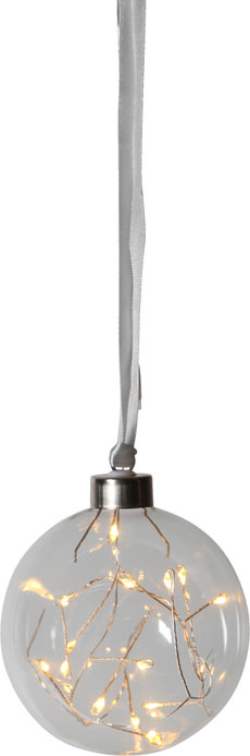 LED Glow Glaskugel